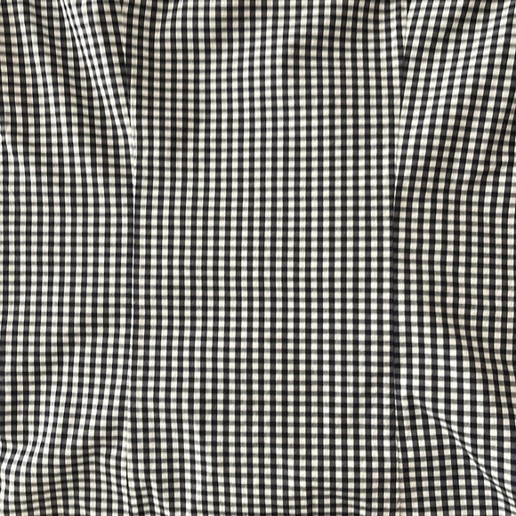 Blouse by J.Crew black/white check in extra small - Picture 6 of 6